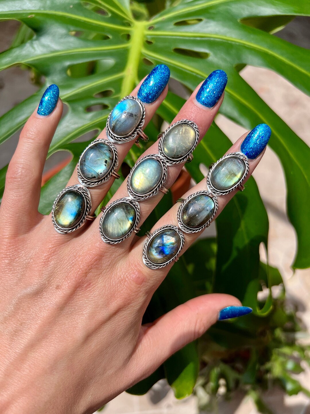 Anello In Argento Con Labradorite-8334RK | Gioielli - Foto 6