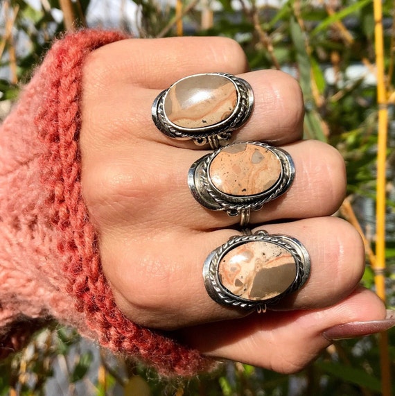 Huge Heavy Buffalo Native American Sterling Silver Ring Huge Heavy Buffalo Native American Sterling Silver Ring