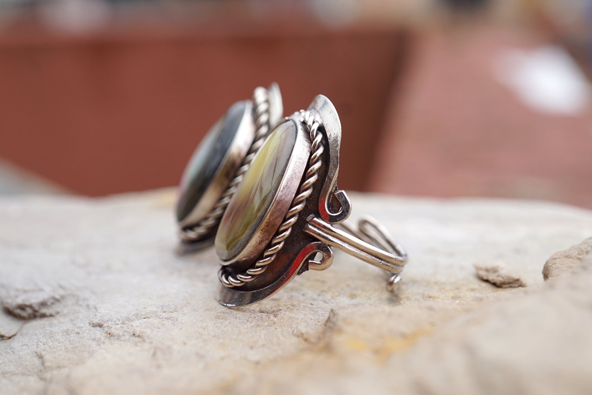 Nacre ring sale
