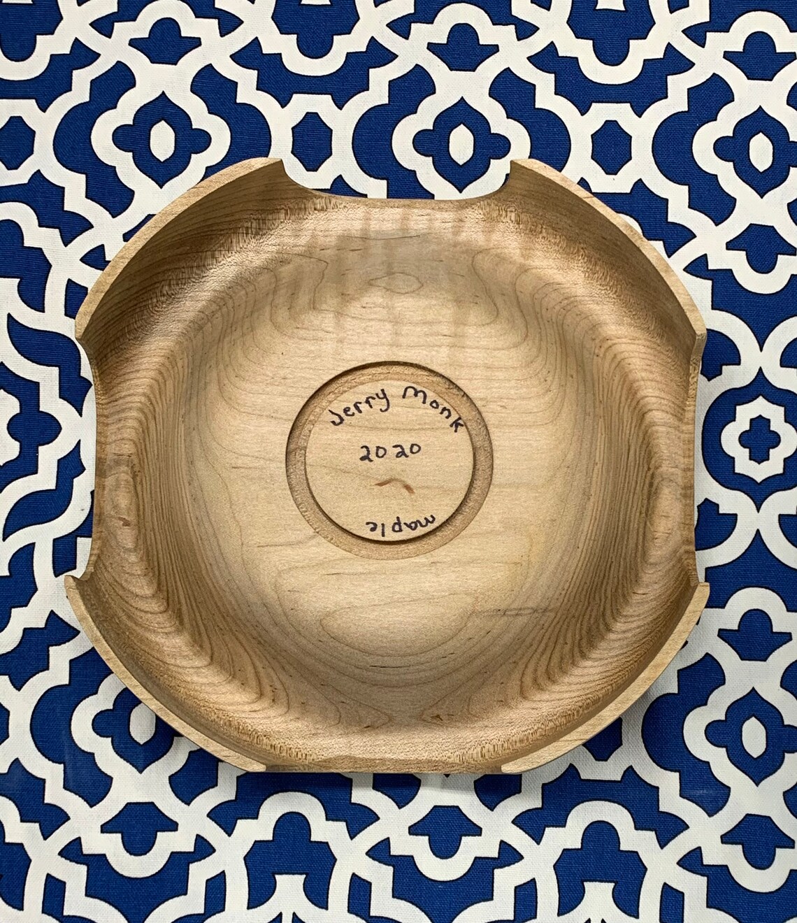 Maple Four Sided Bowl/four Footed Bowl Wooden Bowl Oddity Etsy