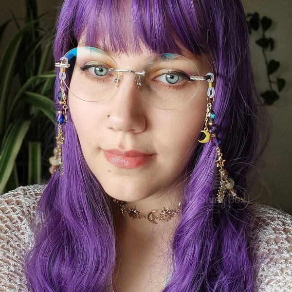 Mushroom Eyeglass Chain Holder Etsy