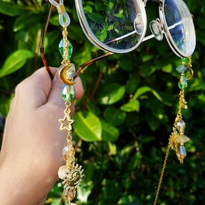 glasses holders Delicate Women Copper Glasses String Eyeglass