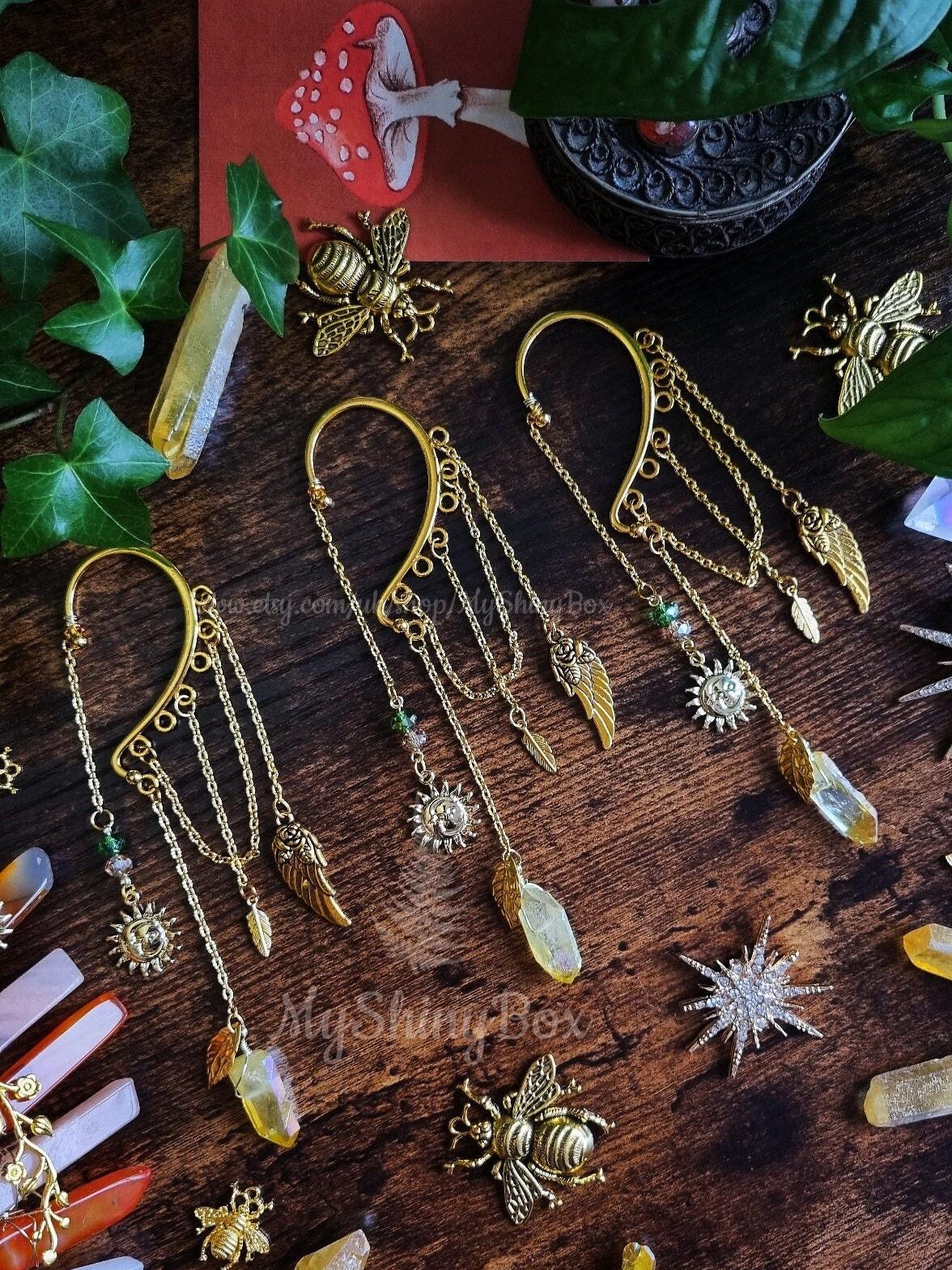 AIMEE EAR CUFF 301 GOLD – h'eres