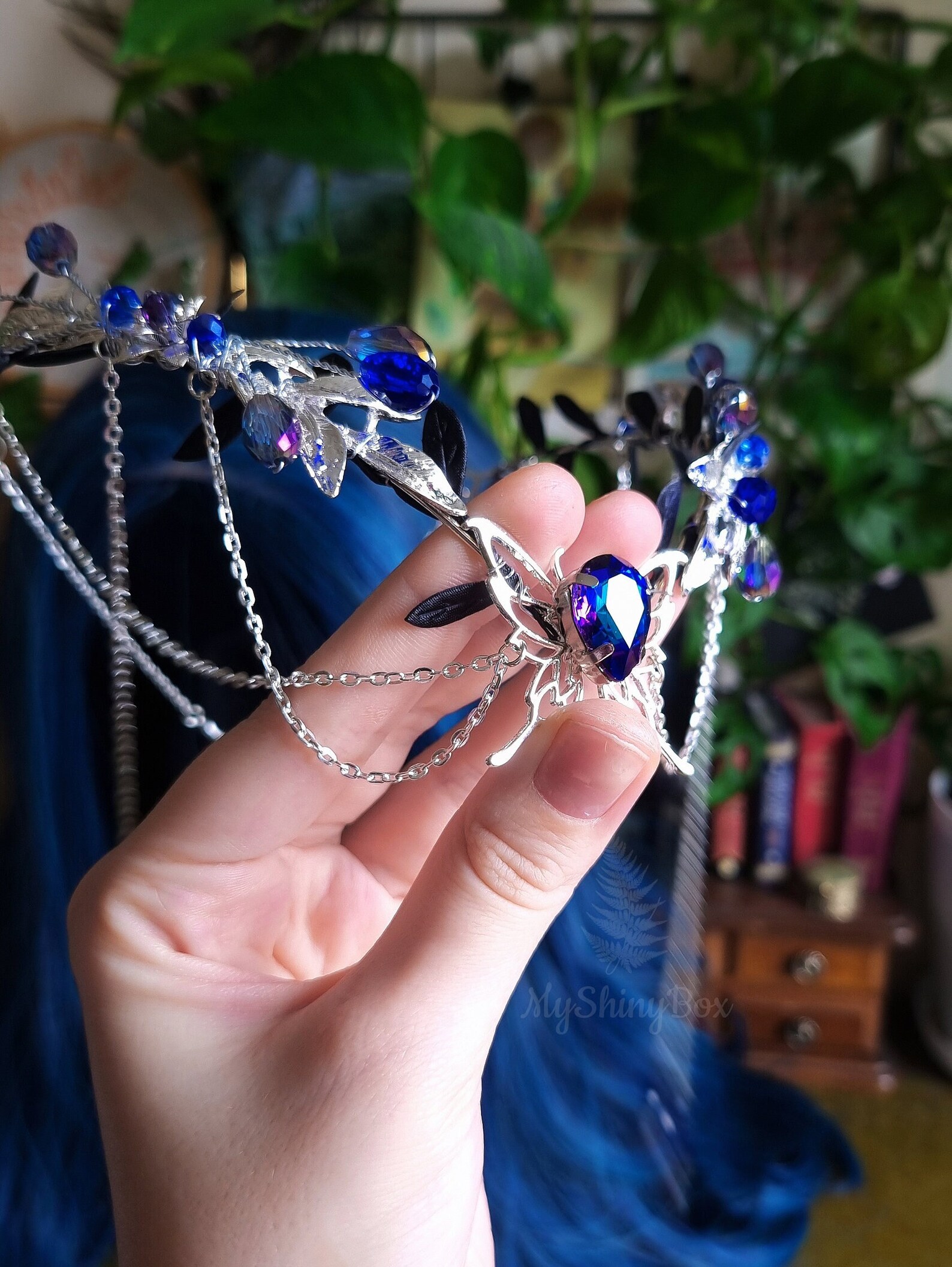 Renaissance Costume Fairy Circlet - Celtic Headpiece Burkina