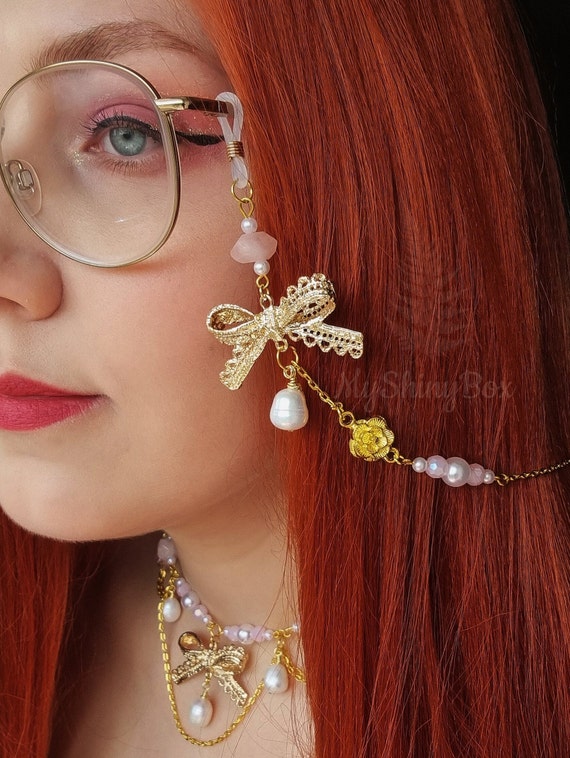 Bling eyeglass chain hot sale