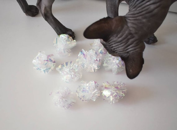 foil ball cat toy