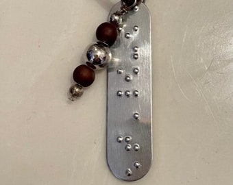 Braille Necklace