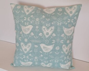 eggshell blue cushions