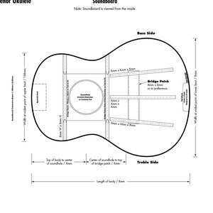 Tenor Ukulele Martin/Parra Plan