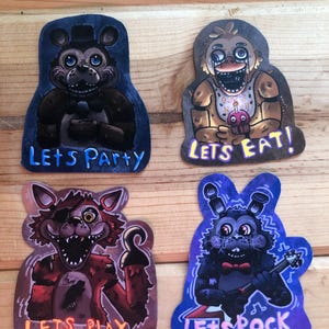 Five nights at Freddy’s Stickers