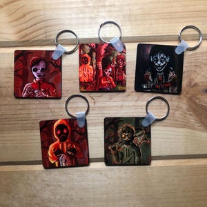 Creepypasta keychains