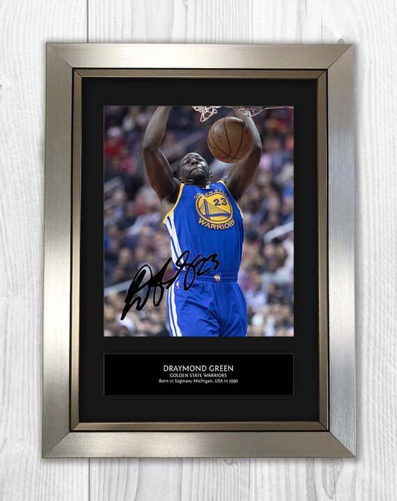 draymond green signed jersey