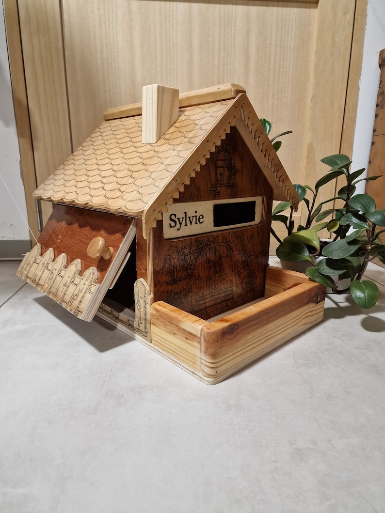 Boite Aux Lettres Chalet Bois