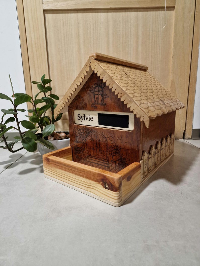 Boite Aux Lettres Chalet Bois