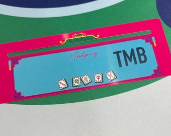 Mahjong Card Line Reader