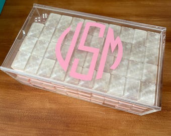 Mahjong Tile Acrylic Case - Mahjong Accessories