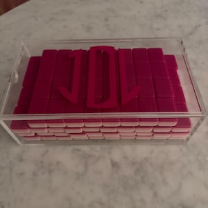 Mahjong Tile Acrylic Case - Mahjong Accessories afbeelding 6