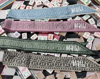 Mahjong Bag Scarf Accessory - Mahjong Gifts