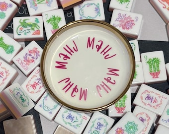 Mahjong Dice Dish – Accessories Tray – Mahjong Gift