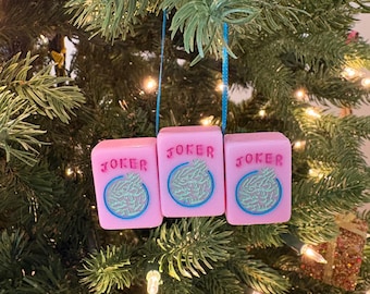 Mahjong Tile Christmas Ornament
