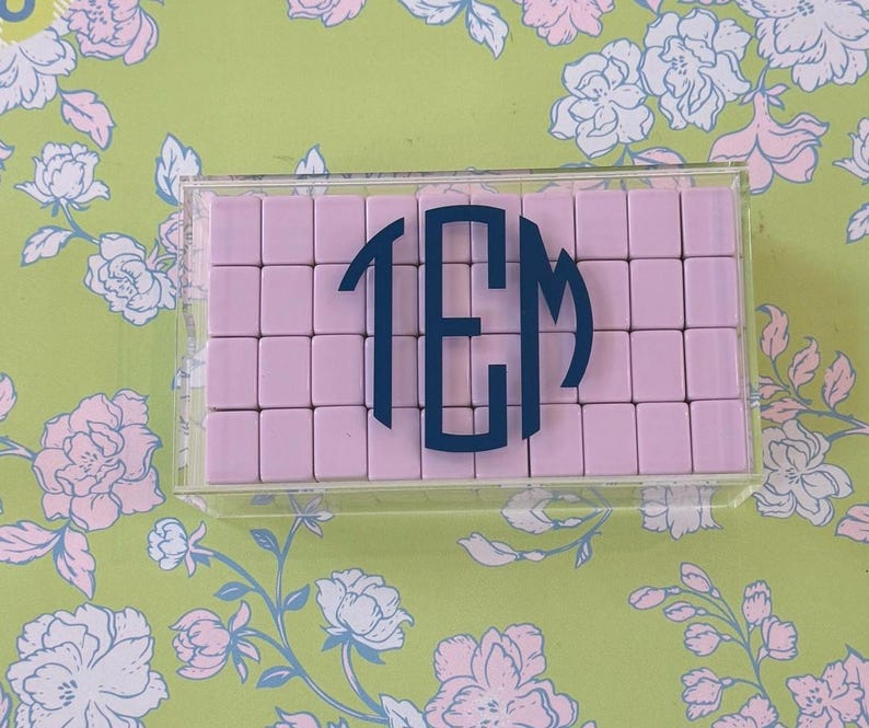Mahjong Tile Acrylic Case - Mahjong Accessories afbeelding 7