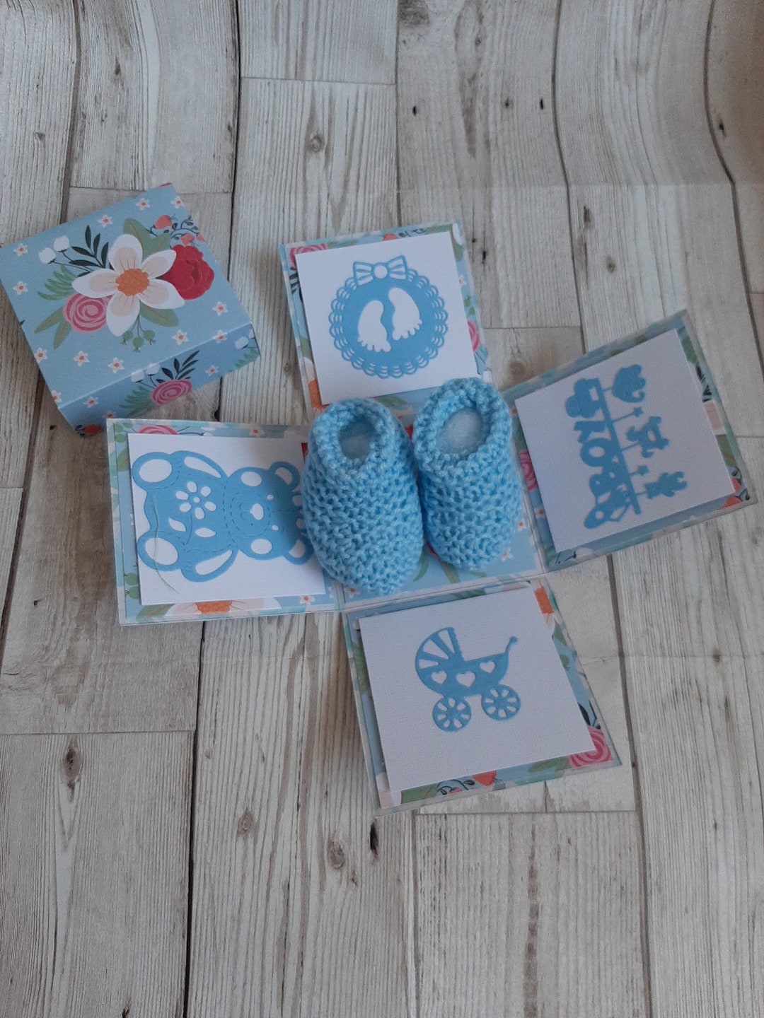 Baby Reveal Box, Exploding Baby Reveal, Baby Shower, Baby Announcement ...