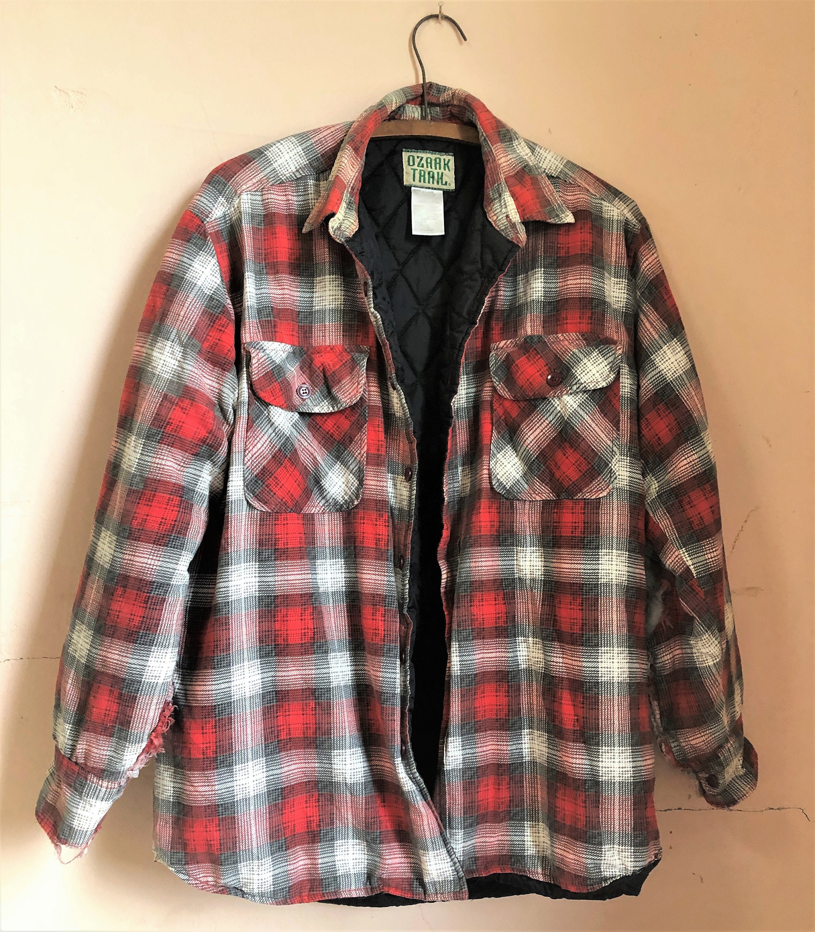 Flannel Jacket - Etsy