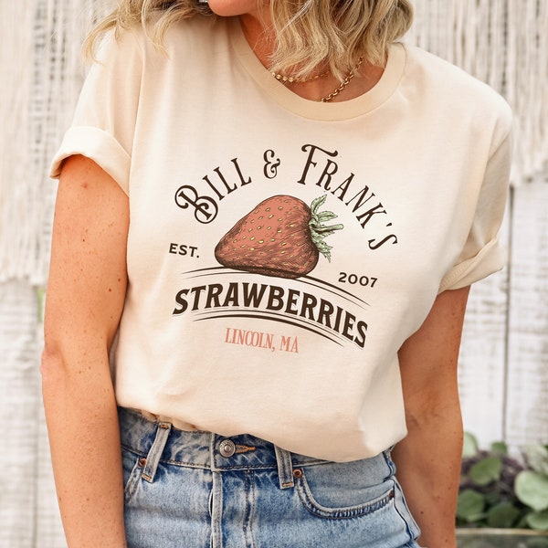 Bill and Frank Strawberry  farm Shirt, TLOU Shirt, Bill and Frank Fan Tee, LGBTQ shirt,  TLOU Unisex Tee