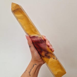 Mookaite 33cm crystal point  - Mookaite carving - crystals for healing - Mookaite large crystal tower 1.3kg