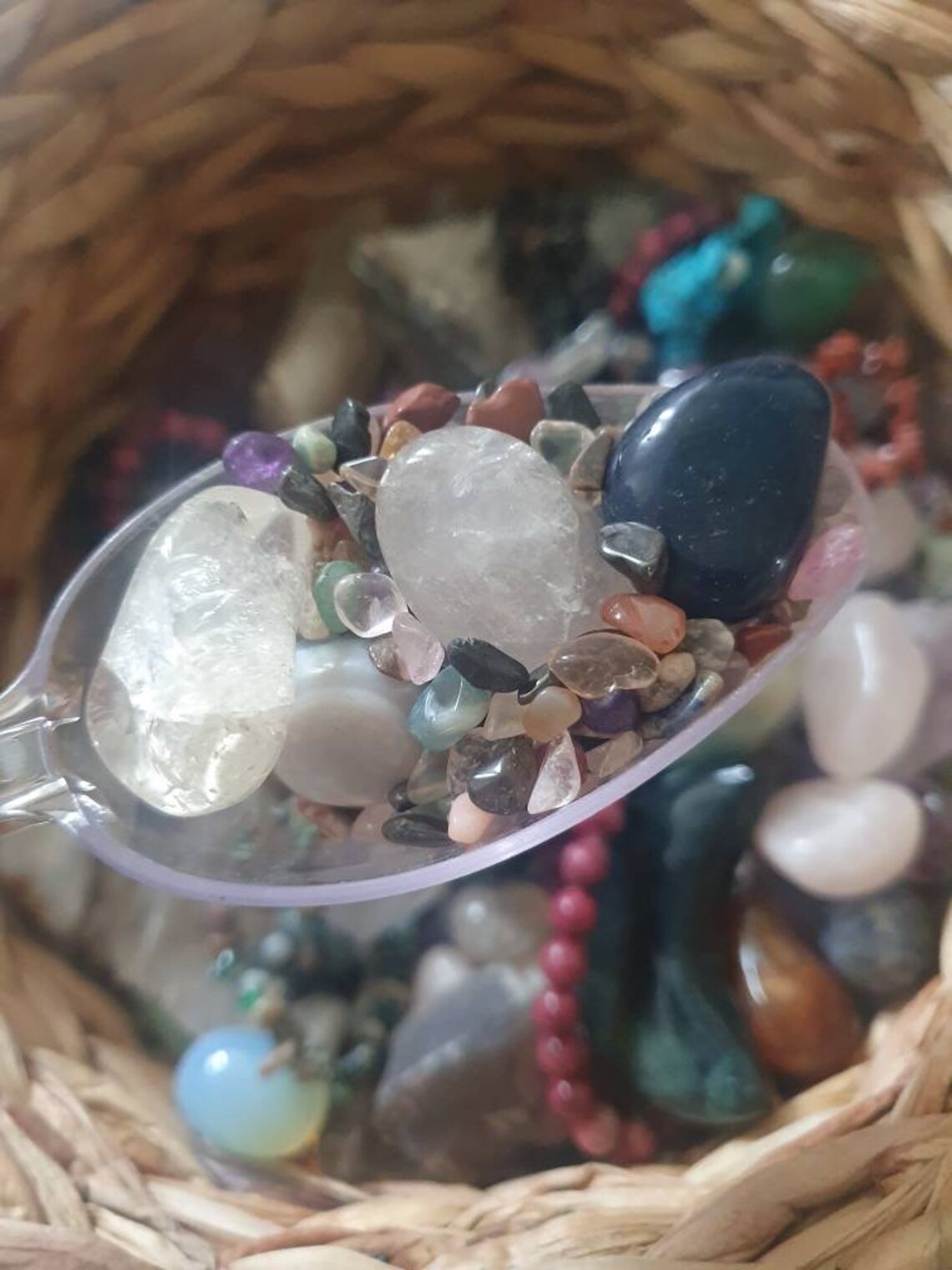 Crystal lucky dip crystal mystery crystal scoop gift Etsy