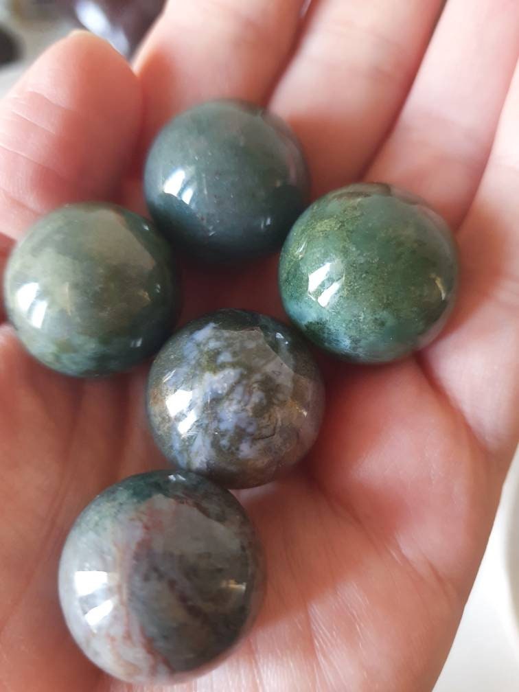 3 Mini crystal spheres 2025mm crystal healing spheres Etsy