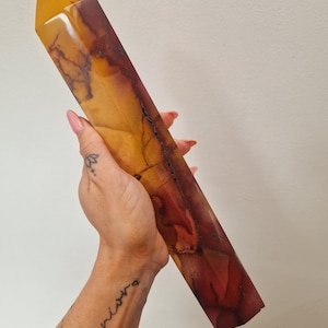 Mookaite 30cm crystal point  - Mookaite carving - crystals for healing - Mookaite large crystal tower 1.29kg