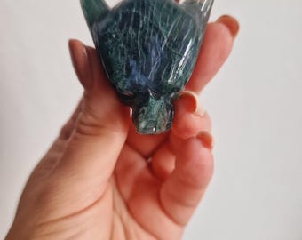 モスアゲート 象の石彫刻置物 リアルな造形 モスアゲート 象の石彫刻置物 リアルな造形