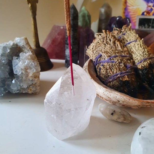 Crystal Incense Etsy