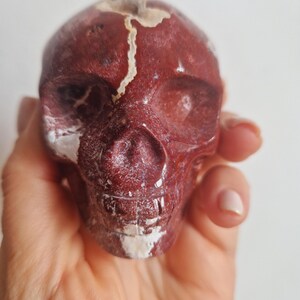 Ocean Jasper Crystal Skull: 50mm Healing Stone