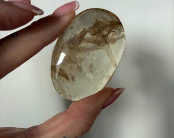Abundance citrine Crystal healing palm angelic crystals STUNNING manifestation and abundance guardian crystal palm stone