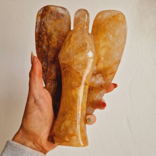 Large Rose Quartz Crystal Tower: Gemmy Love Family Stone - Etsy 日本