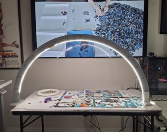 3D Printed LED Arc Lamp, Bluetooth App Control, Crafts & Puzzles
