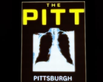 The Pitt HBO Trauma Medical Center Logo 3D Light Box: Chest X-Ray Fan Art