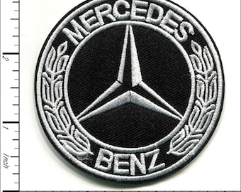MERCEDES BENS BLUE TEAM logo Motor Embroidered Iron On/Sew On Patch Badge MERCEDES BENS BLUE TEAM logo Motor Embroidered Iron On/Sew On Patch Badge