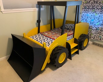 kids tractor bed