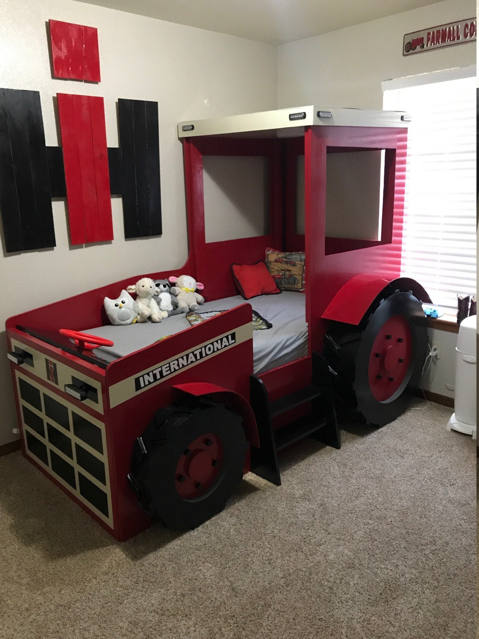 Twin Size Tractor Bed PLANS Plans Only Create a Farm Themed Etsy