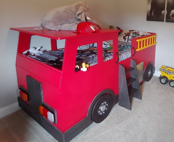 fire engine bunk bed