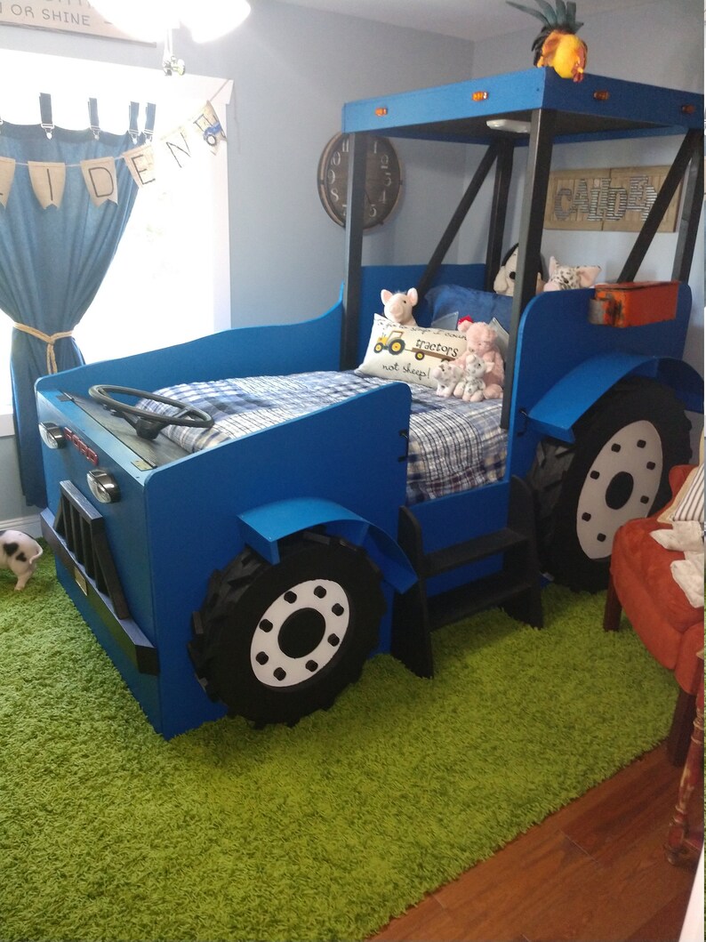 Twin Size Tractor Bed PLANS Plans Only Create a Farm Themed Etsy