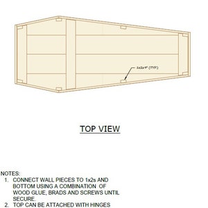 Halloween Coffin PLANS Plans Only, Build a coffin decoration for your yard Perfect for the DIY Woodworking Enthusiast image 4