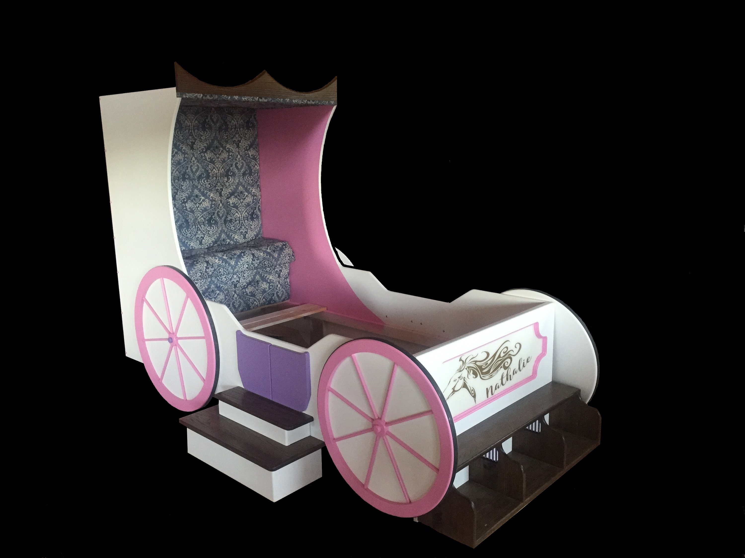 Princess Carriage Bed PLANS plans Only Create a Princess Themed Bedroom for Your Child Perfect for the DIY Woodworking Enthusiast Etsy UK