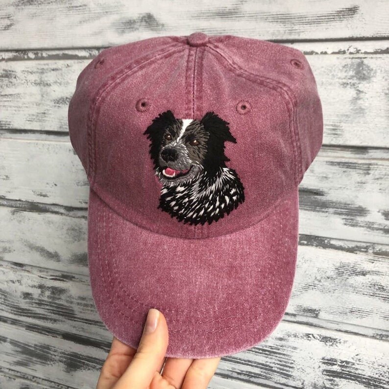 Dog Mom Hat Custom Embroidery Pet Hat Pet Memorial Etsy