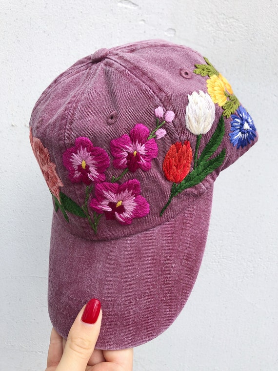 Etsy hat embroidery Clearance