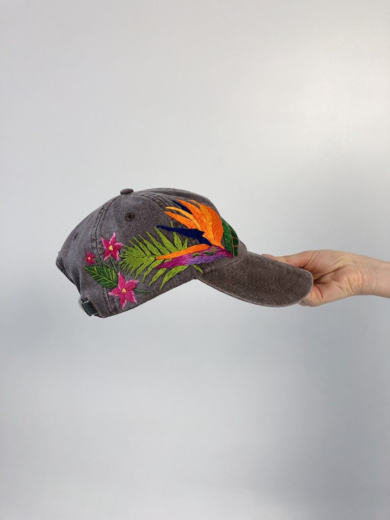 women's embroidered hats