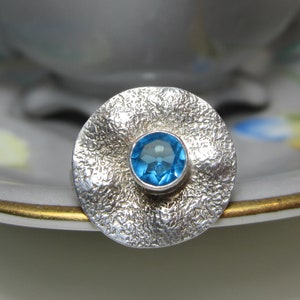 Aquamarine Ring | Size 7 | Fine Sterling Silver Jewelry